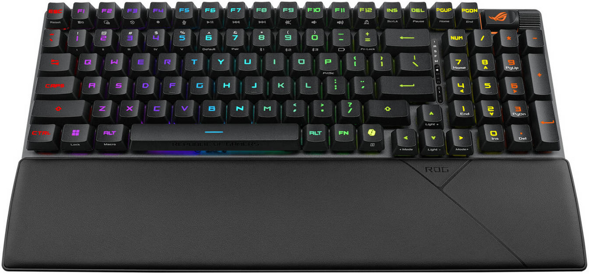 Asus ROG STRIX X902 SCOPE II 96 RX WIRELESS OPTICAL MECHANICAL GAMING KEYBOARD - BLACK