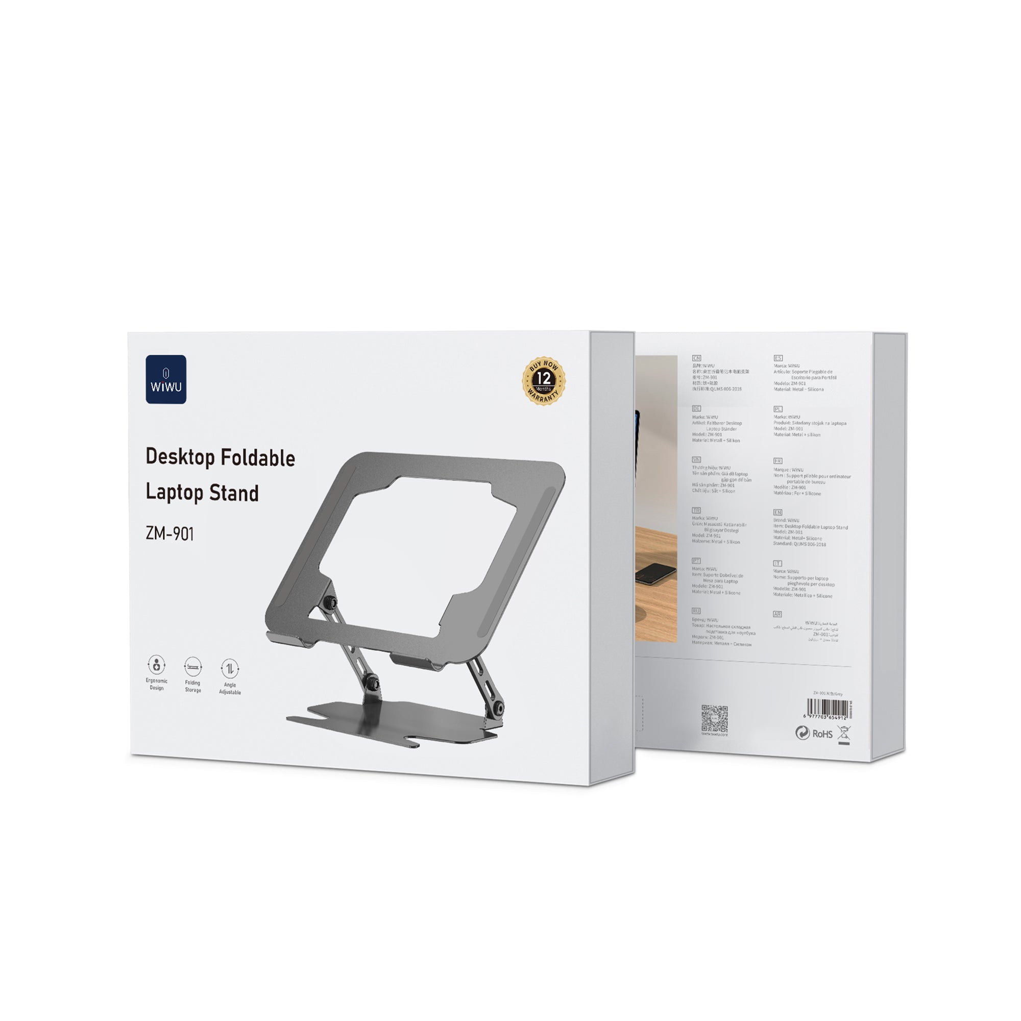 WIWU ZM-901 Desktop Foldable Laptop Stand