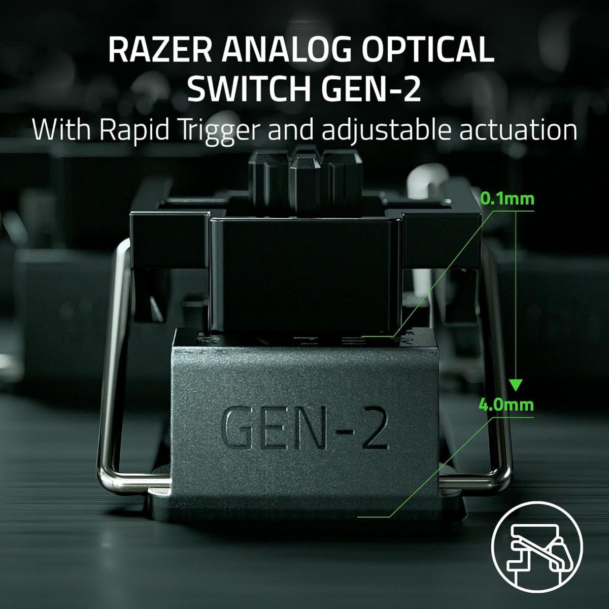 Razer Huntsman V3 Pro TKL Esports Analog Optical Switches Rapid Trigger
