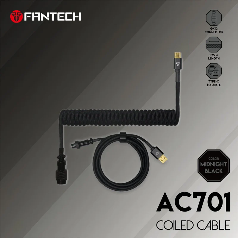 FANTECH AC701 COILED CABLE – iGeek Megastore