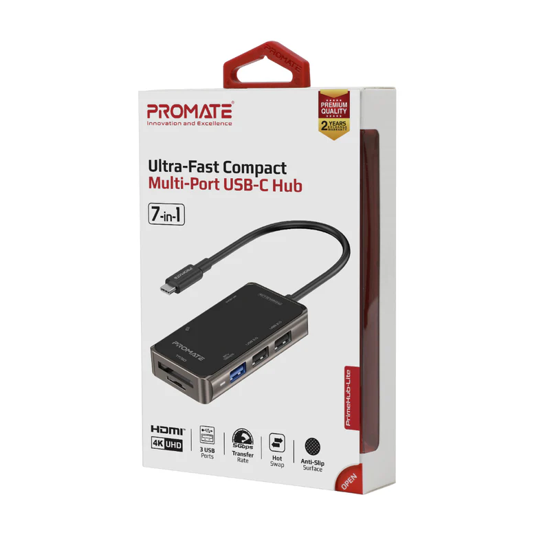 Ultra-Fast Compact Multi-Port USB-C Hub Ultra-Fast Compact Multi-Port USB-C Hub