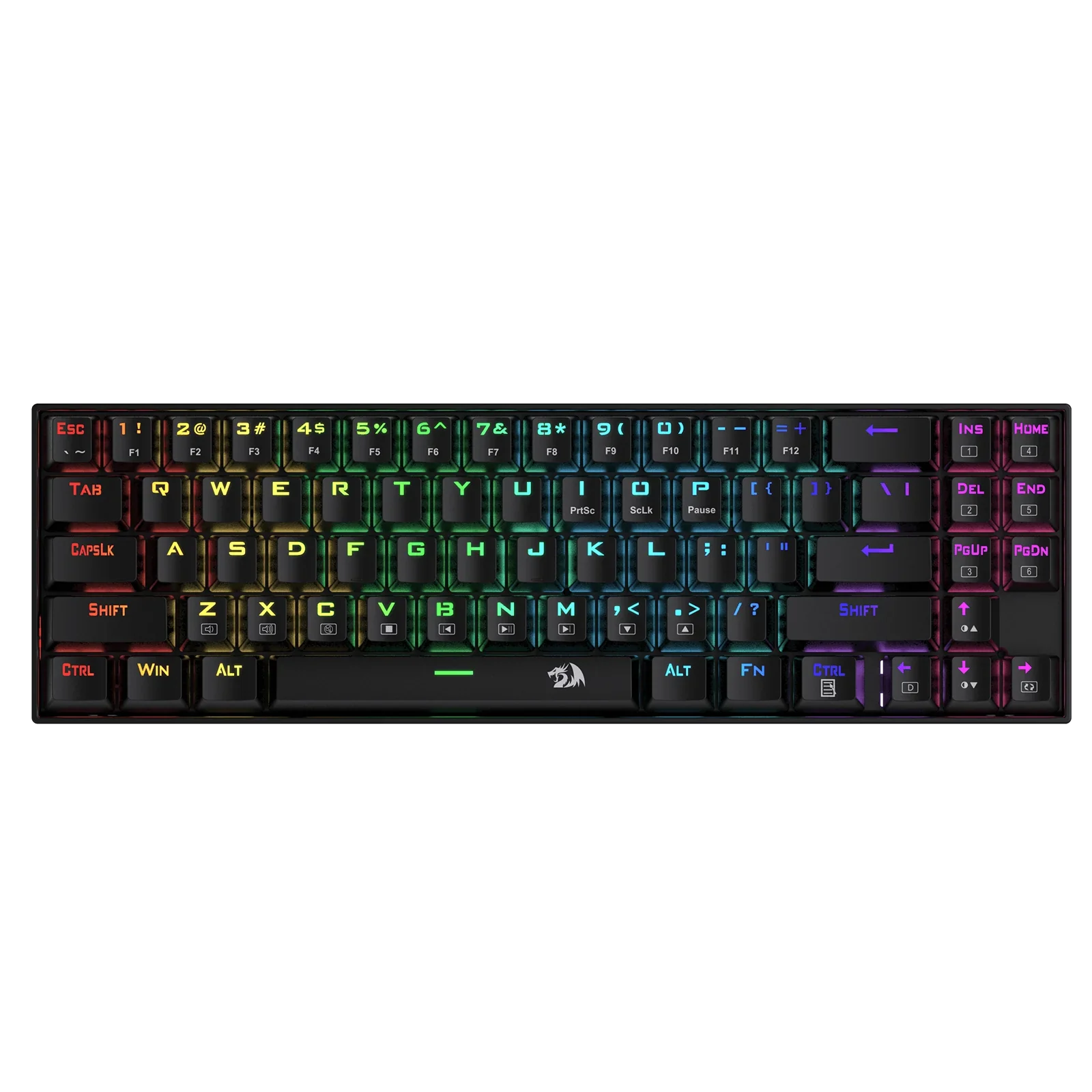 REDRAGON K599-KRS DEIMOS 65% RGB RED SWITCH GAMING KEYBOARD