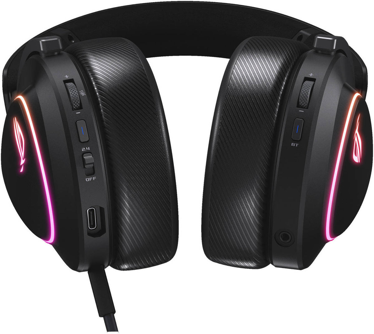 ASUS ROG A701 DELTA II TRI MODE WIRELESS GAMING HEADSET - BLACK
