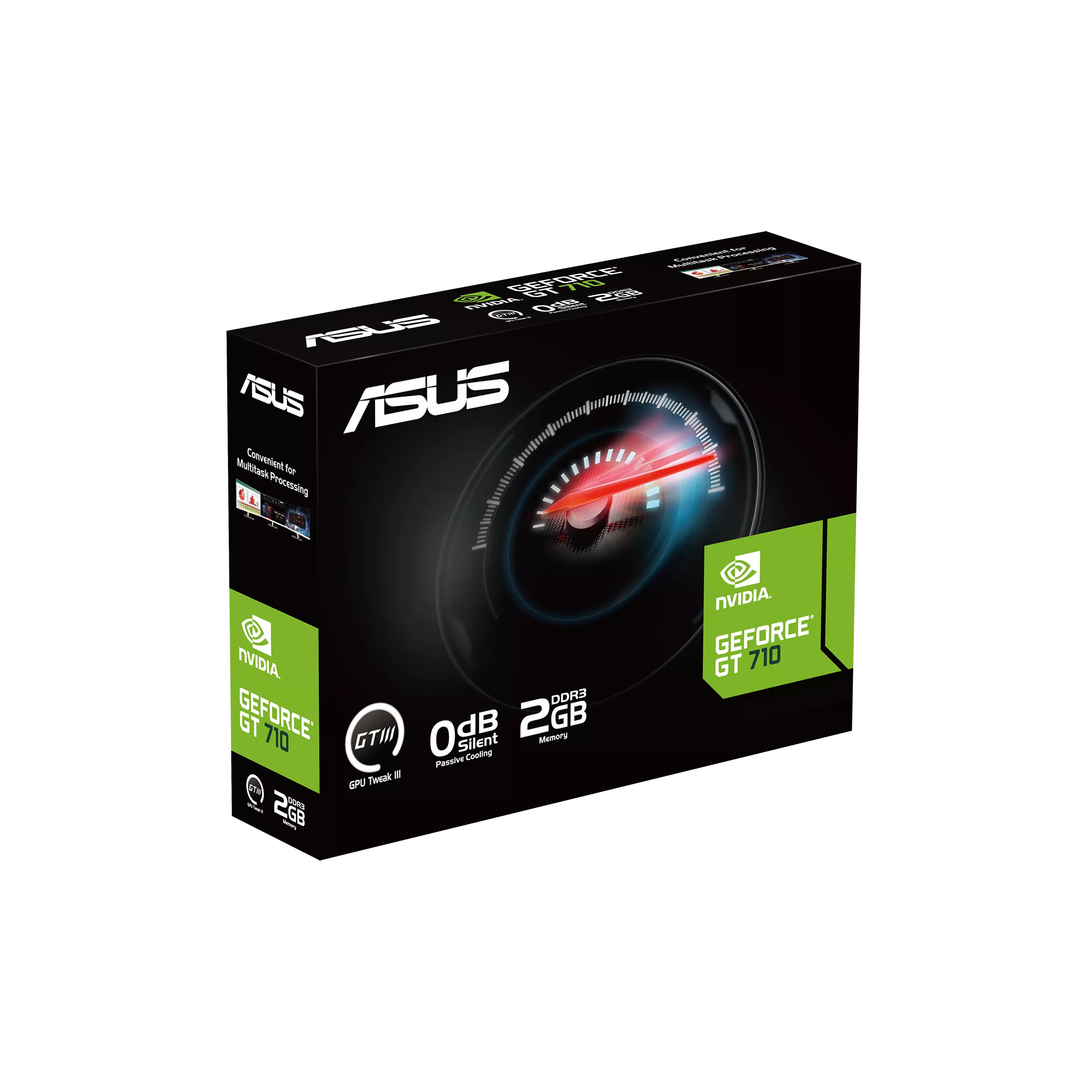 ASUS GeForce® GT 710 2GB DDR3 EVO low-profile graphics card