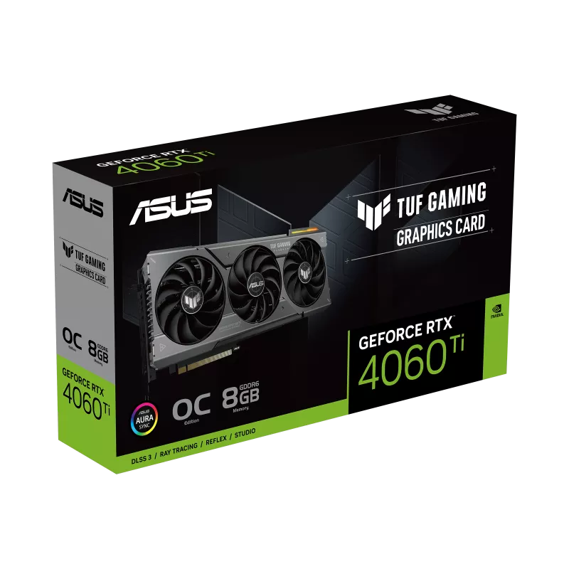 ASUS TUF Gaming GeForce RTX™ 4060 Ti 8GB GDDR6 OC Edition - Graphics Card
