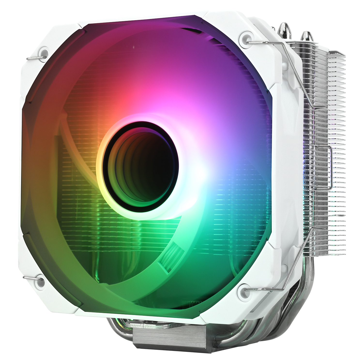 Thermalright Assassin King 120 Mini ARGB V3 CPU Cooler - White