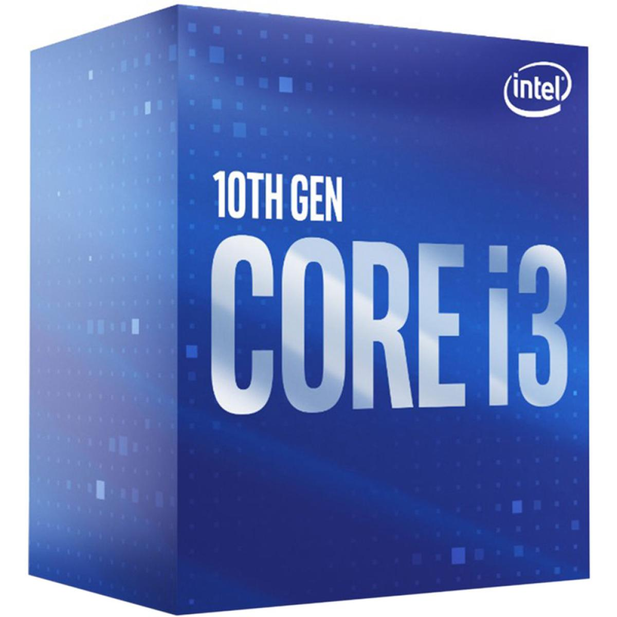 Intel® Core™ i3-10100F CPU, 4 Cores 8 Threads Up To 4.3 GHz Processor Intel® Core™ i3-10100F CPU, 4 Cores 8 Threads Up To 4.3 GHz Processor