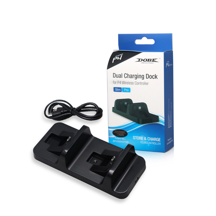 Dobe Dual Charging Dock for PS4 Controllers Dobe Dual Charging Dock for PS4 Controllers