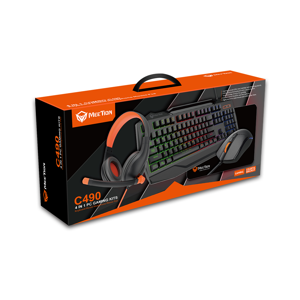 Meetion C490 Gaming 4 in 1 Kit