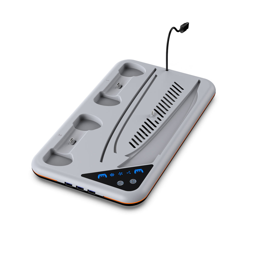 DOBE Multi function Cooling Chargin Dock For PS5 SLIM/PRO DOBE Multi function Cooling Chargin Dock For PS5 SLIM/PRO