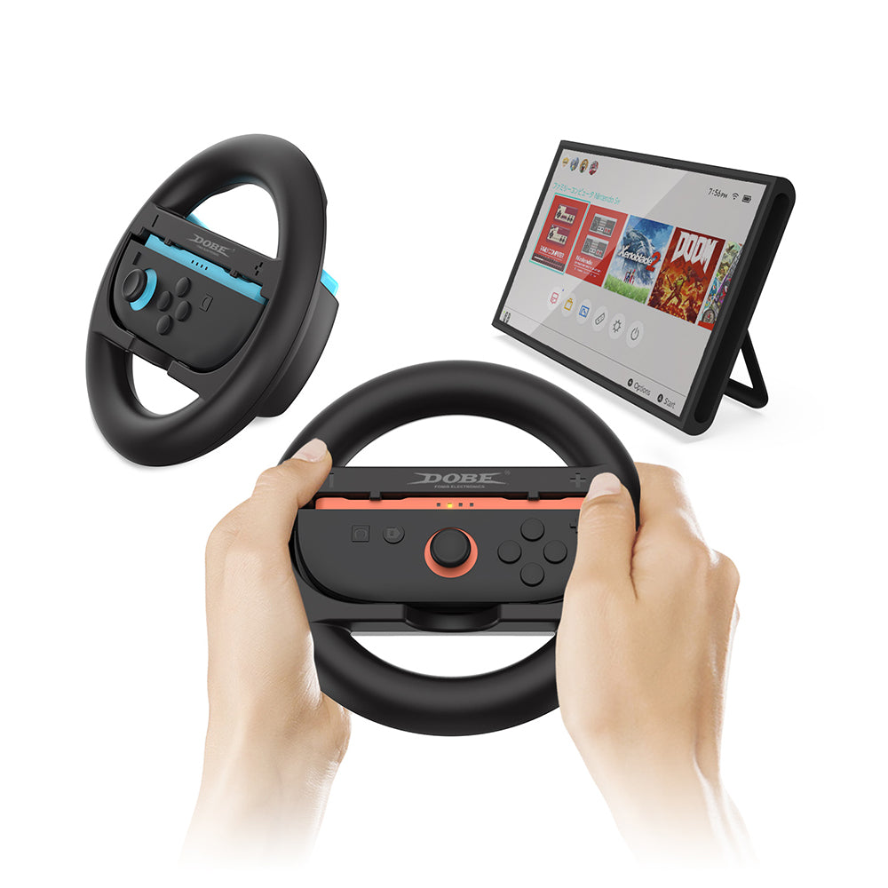 DOBE CONTROLLER STEERING WHEEL FOR N SWITCH 2 JOY PAD