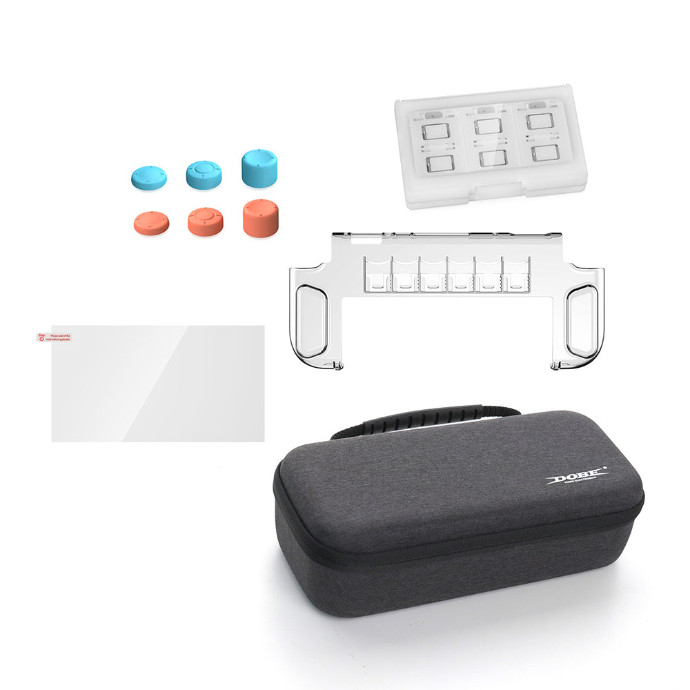 DOBE 10 PIECE STORAGE + PROTECTION KIT FOR SWITCH 2