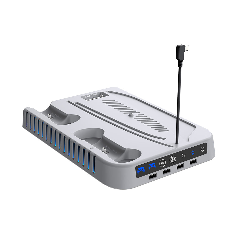 DOBE MULTIFUNCTIONAL COOLING AND CHARGING DOCK FOR PS5 SLIM / PRO DOBE MULTIFUNCTIONAL COOLING AND CHARGING DOCK FOR PS5 SLIM / PRO