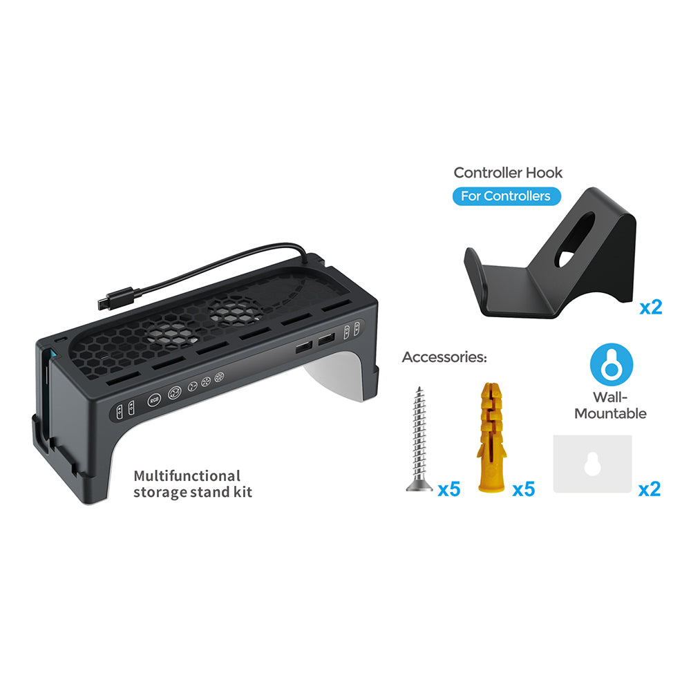 DOBE MULTIFUNCTIONAL STORAGE STAND KIT FOR NS NS 2