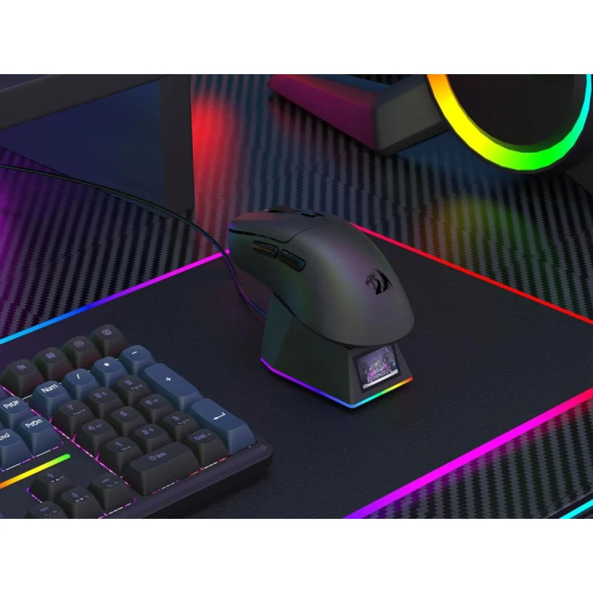 REDRAGON EBONY STANDARD M998-ULT 30000 DPI WIRELESS BLACK GAMING MOUSE