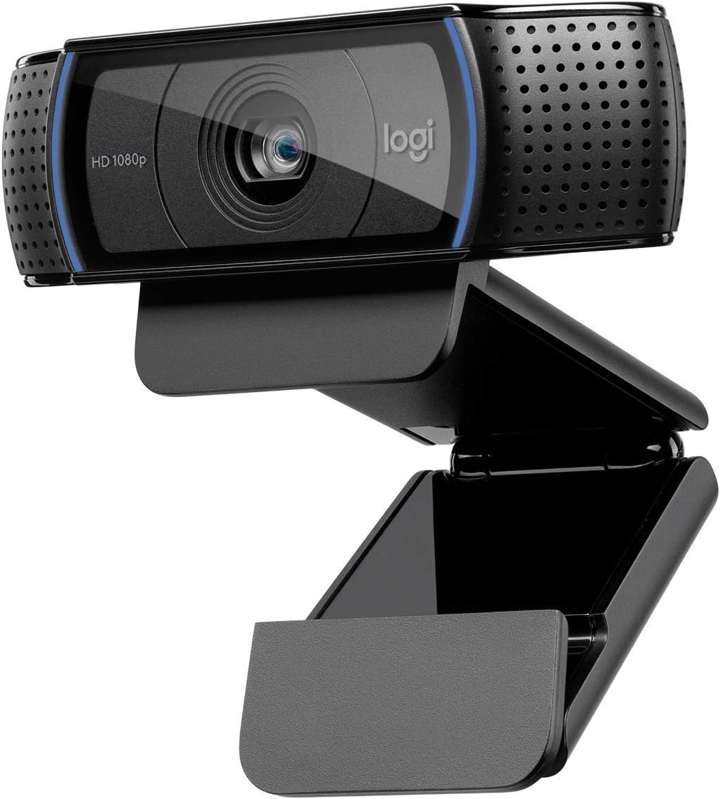 Logitech C920 Pro 1080p HD  Webcam with Dual Mic