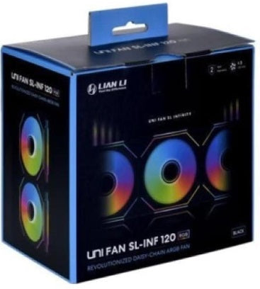 Lian Li UNI FAN SL-INFINITY SL120 Kit 3 Packs (Black/White)