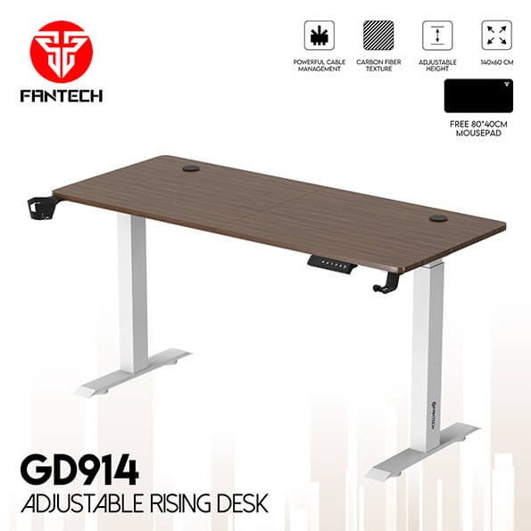 FANTECH GD-914 ADJUSTABLE GAMING TABLE – White