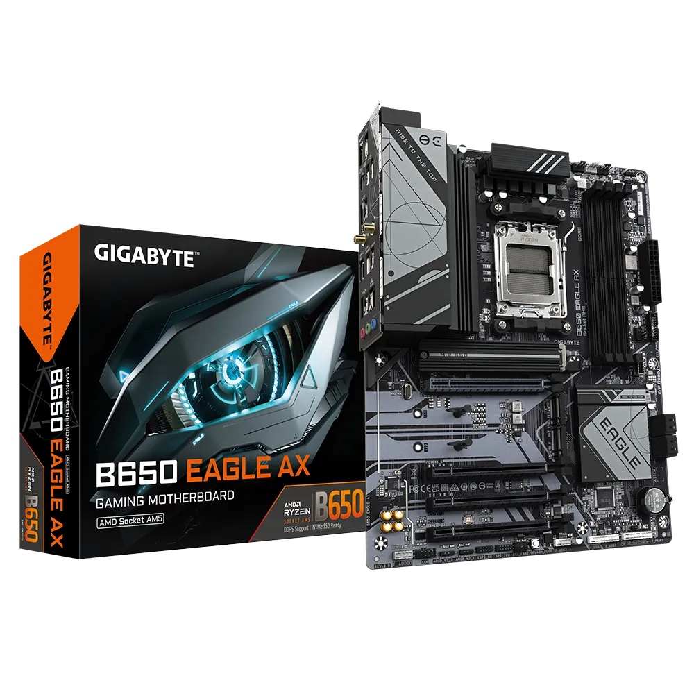 GIGABYTE B650 EAGLE AX MOTHERBOARD GIGABYTE B650 EAGLE AX MOTHERBOARD