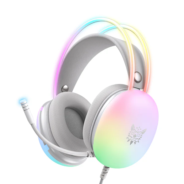 Onikuma X25 Surround Sound RGB Wired Gaming Headset