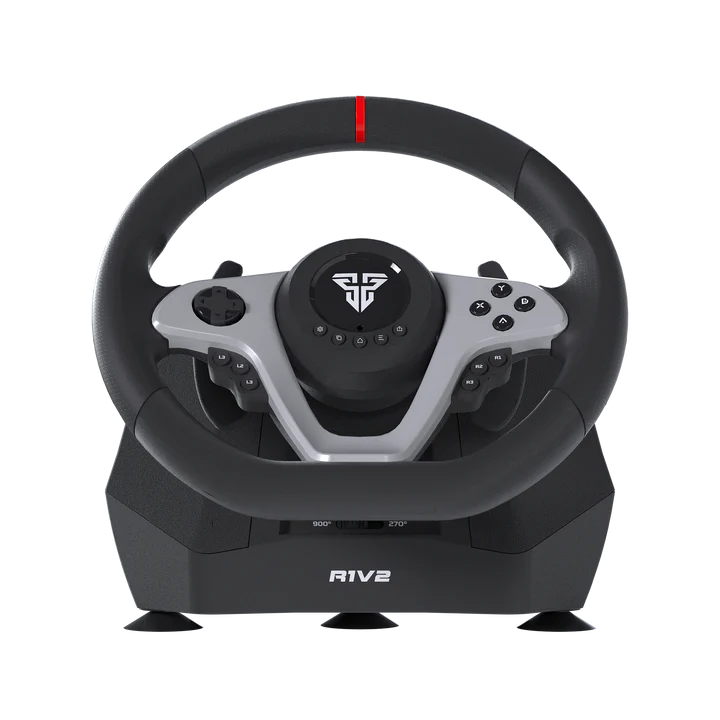 FANTECH R1V2 RACING STEERING WHEEL BLACK FANTECH R1V2 RACING STEERING WHEEL BLACK