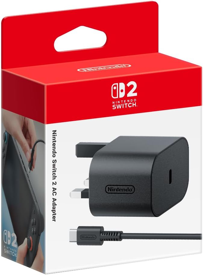 Nintendo Switch 2 AC Adapter (UK Plug)