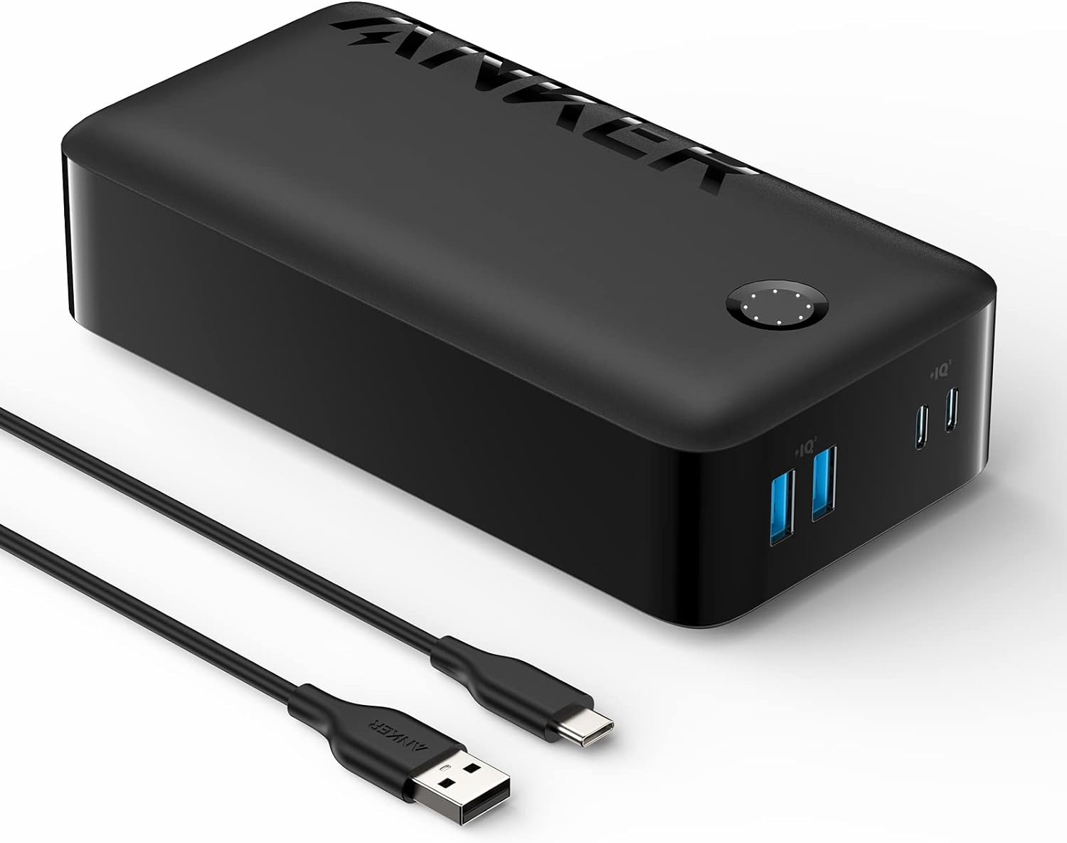Anker A1377H11 347 Portable Charger, Power Bank, 40K 30W Battery Pack with USB-C High-Speed Charging