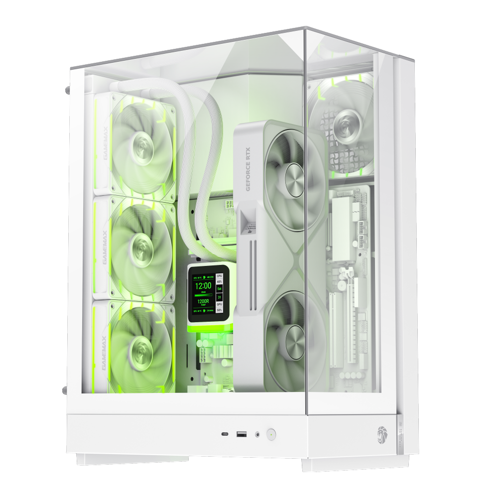 GAMEMAX T20 WH (WHITE) M-ATX GAMING CASE GAMEMAX T20 WH (WHITE) M-ATX GAMING CASE