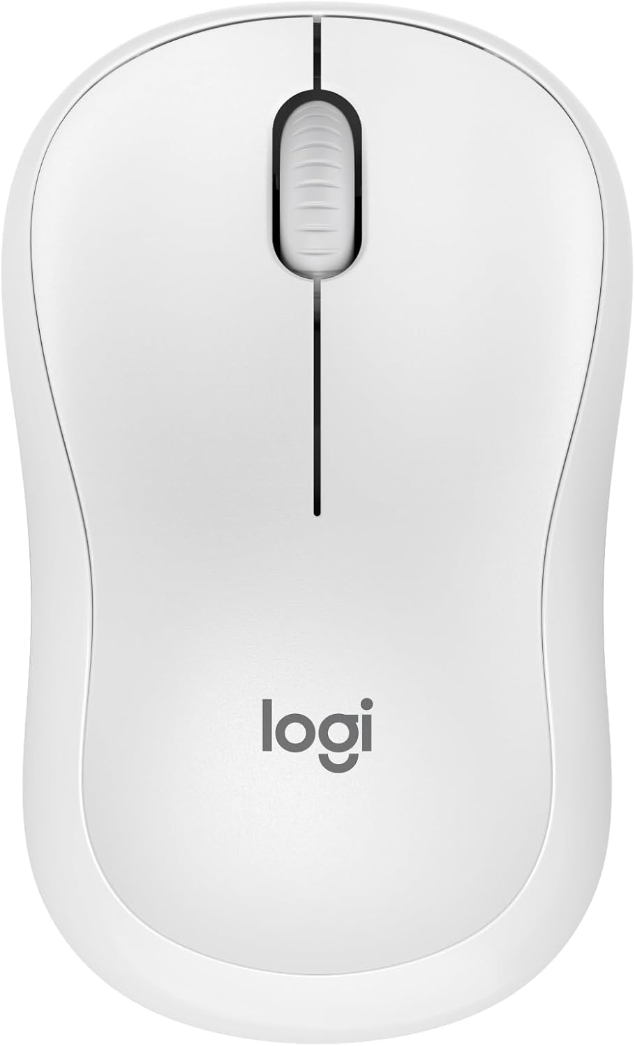 Logitech M240 Silent Bluetooth Mouse with Comfortable Shape - Off White