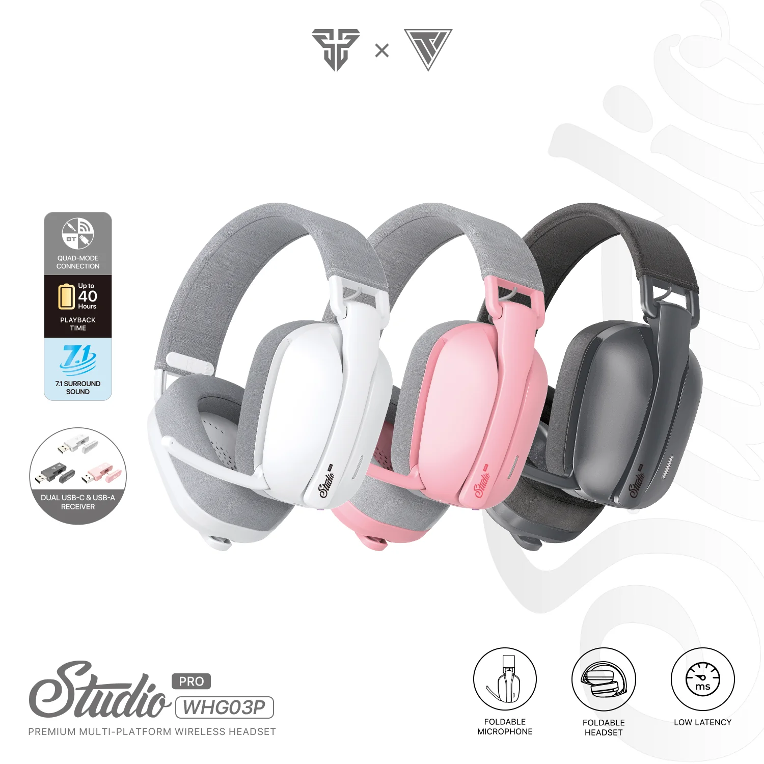 Fantech Studio Pro WHG03P Wireless Headset