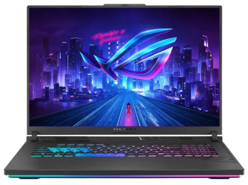 ASUS ROG Strix G18, Intel® Core™ i9-14900HX RTX 4060 8GB GDDR6 GPU (233 AI TOPs), 18