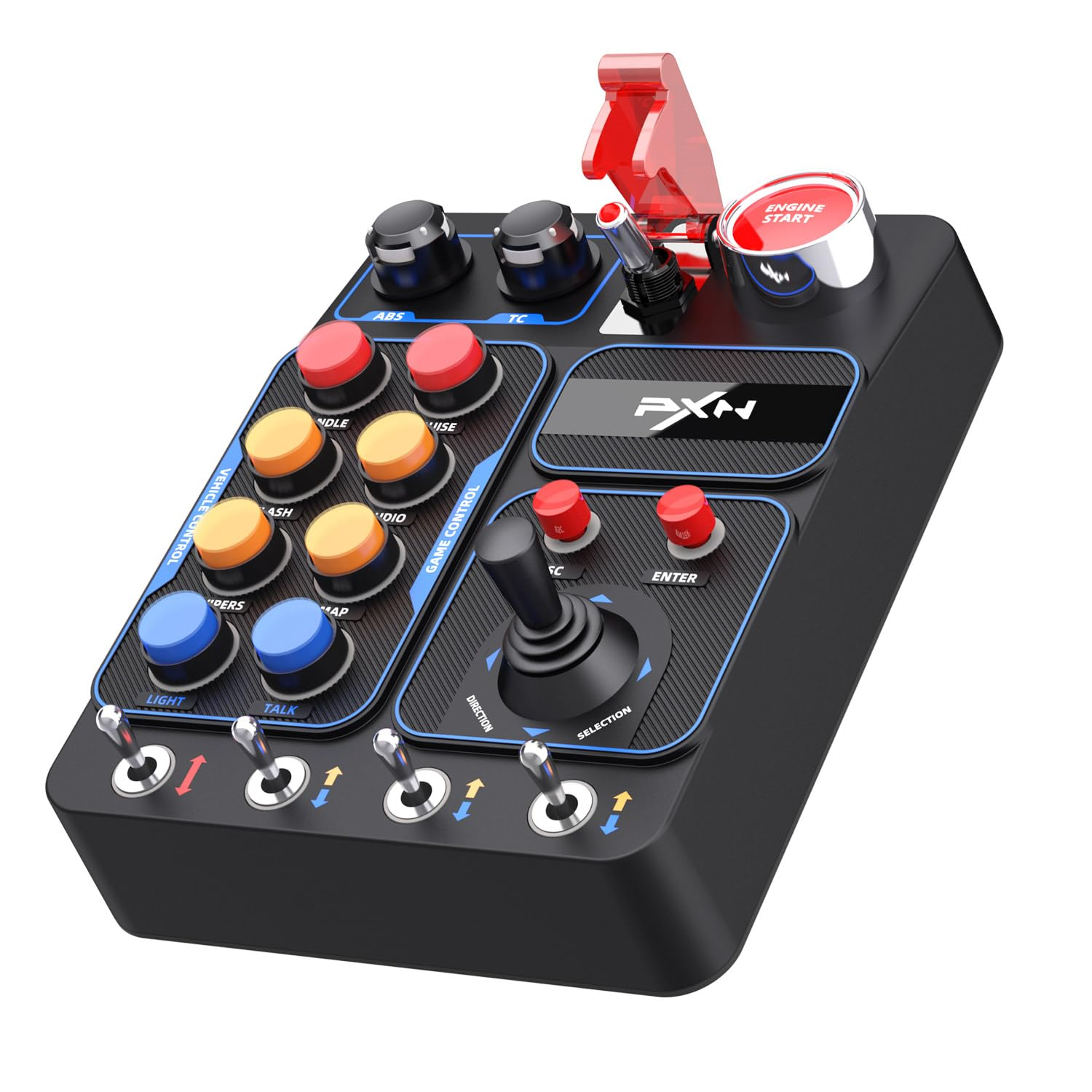 PXN CB1 Racing Button Box for American Truck Simulator