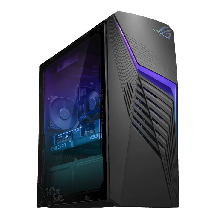 ASUS ROG G13CHR | Intel® Core™ i7-14700F Processor Air Cooler, NVIDIA® GeForce® RTX 4070 DUAL 12GB GDDR6X 32GB DDR5 Gaming Desktop