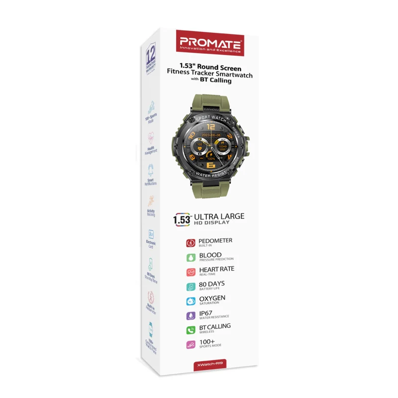 Promate XWatch 1.53