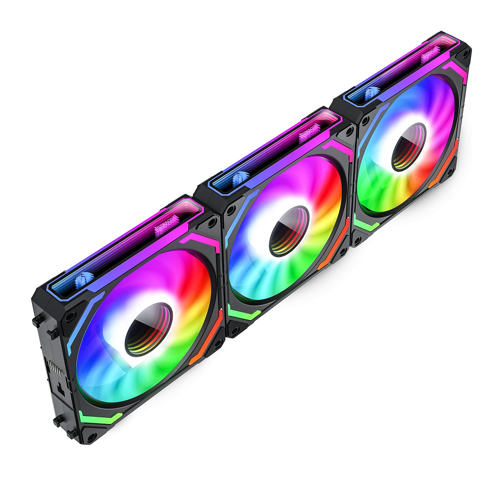 REDRAGON GC-F012 ARGB COOLING FAN 120MM 3 IN 1 REDRAGON GC-F012 ARGB COOLING FAN 120MM 3 IN 1