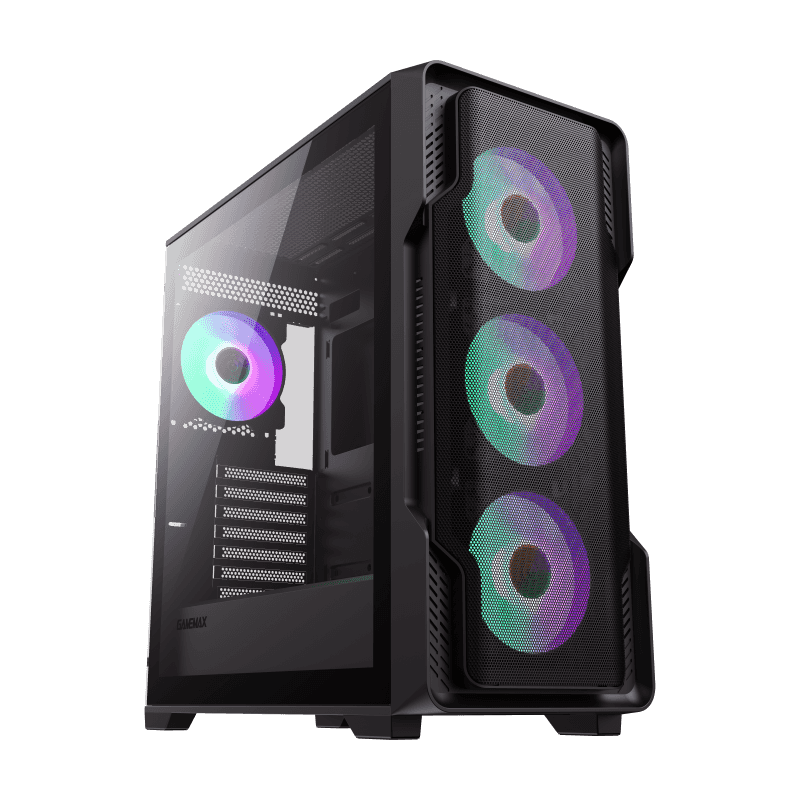 GameMax Siege Black E-ATX Mid-Tower Gaming Case