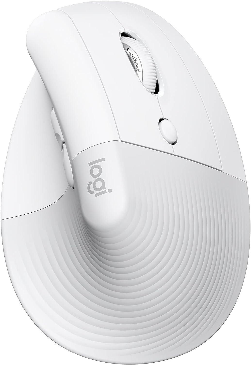 Logitech Lift Vertical Ergonomic Mouse- WHITE , Wireless, Bluetooth or Logi Bolt USB receiver