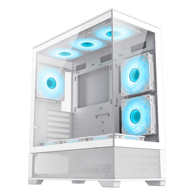 GAMEMAX Vista AW E-ATX WHITE GAMING CASE