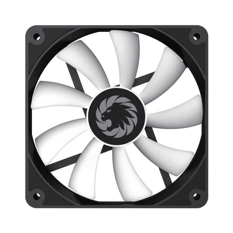 GAMEMAX SUPER COOLING BLACK CASE FAN 12CM GAMEMAX SUPER COOLING BLACK CASE FAN 12CM