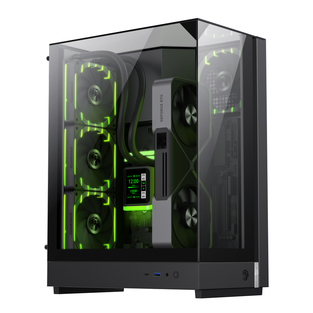GAMEMAX T20 BK M-ATX GAMING CASE