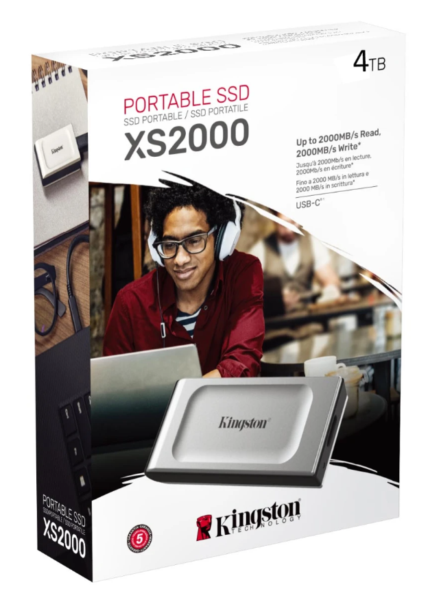 Kingston XS2000 SSD External Pocket 4TB