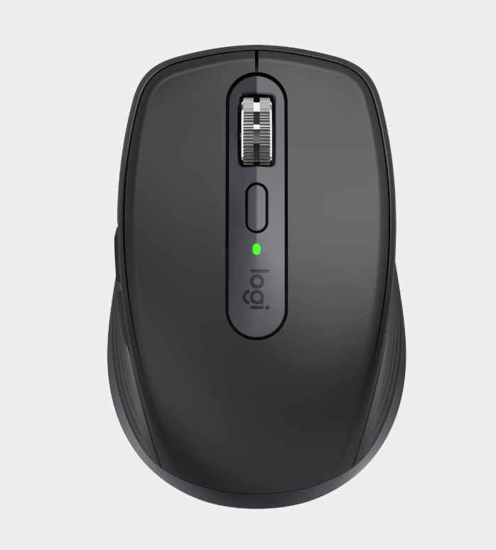 Logitech MX Anywhere 3S Compact Wireless Mouse Fast Scrolling 8K DPI Any-Surface Tracking USB C Bluetooth- Pale Grey