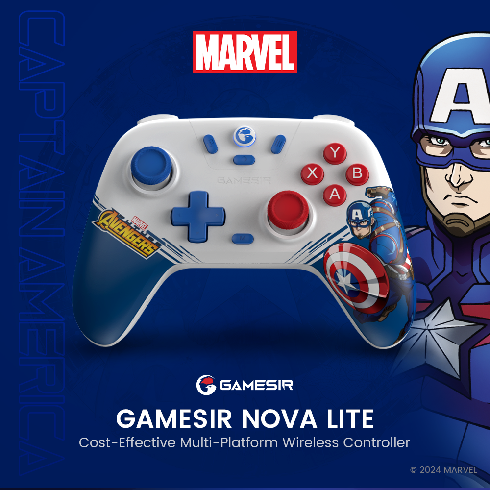 GameSir NOVA Lite Marvel Avengers Multi-Platform Wireless Controller