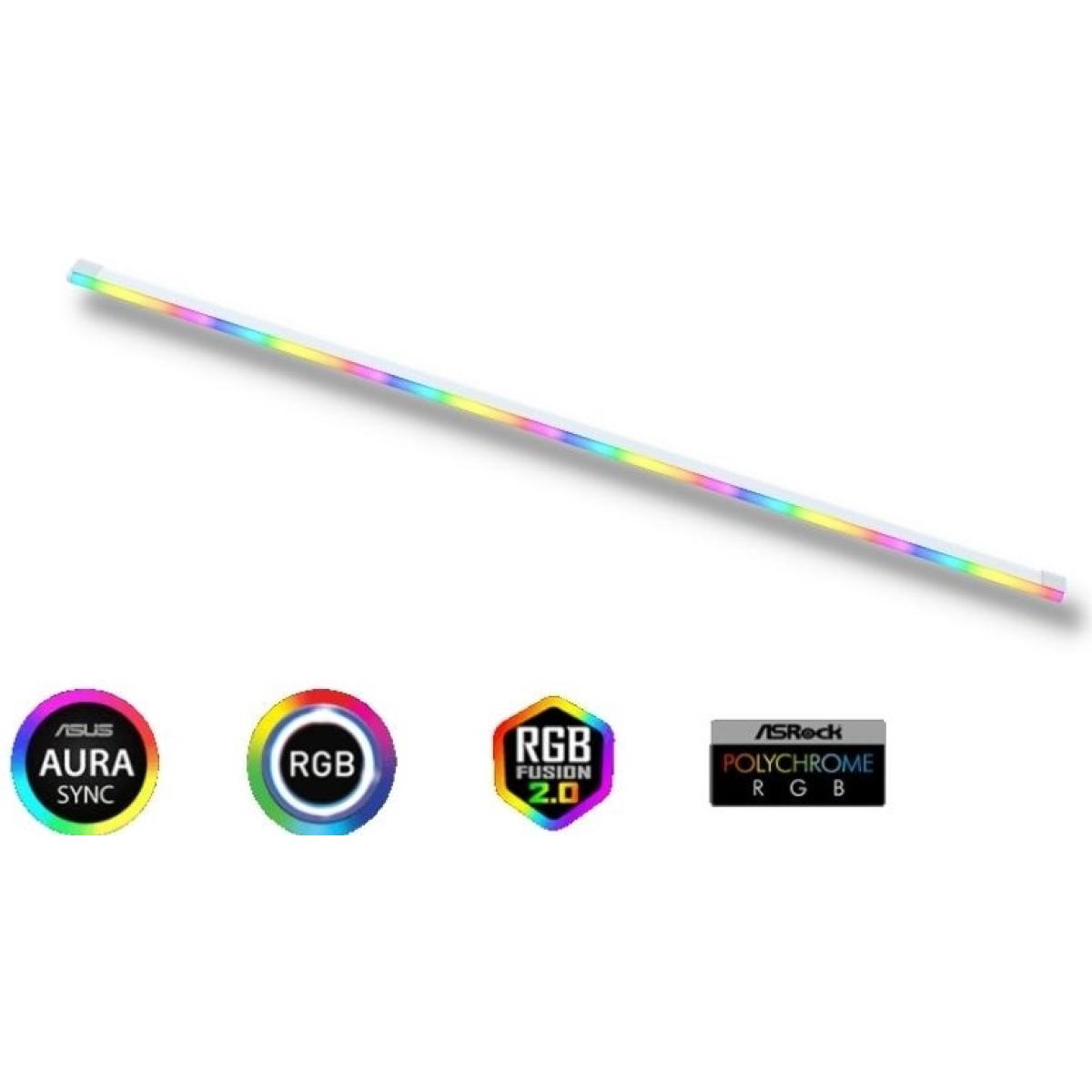 Cooler Master ARGB Addressable Gen 2 Soft Rubber LED STRIP, Double Sides  (40cm)