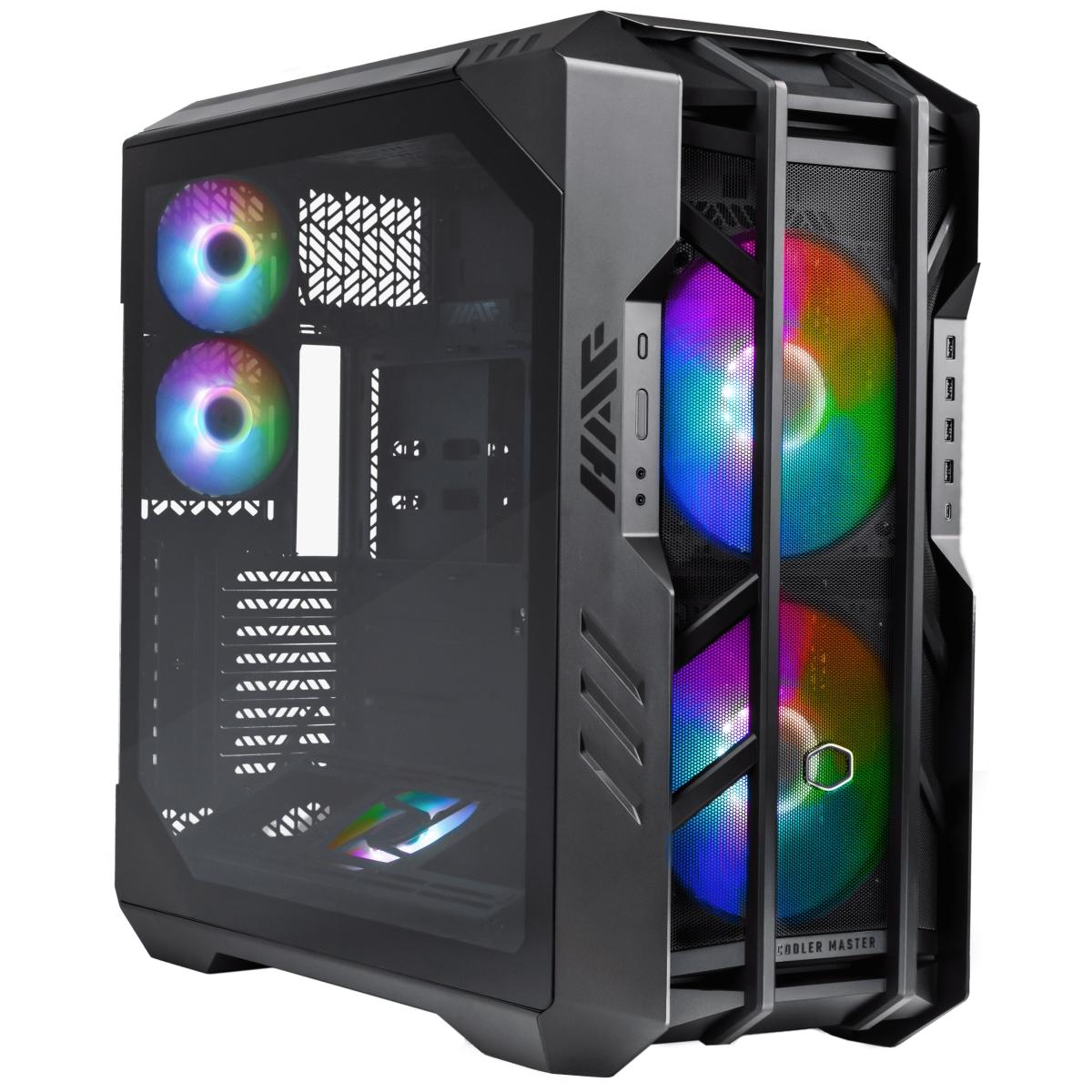 COOLER MASTER HAF 700 ARGB (Titanium Grey) Full-Tower Mesh Tempered Glass Gaming Case