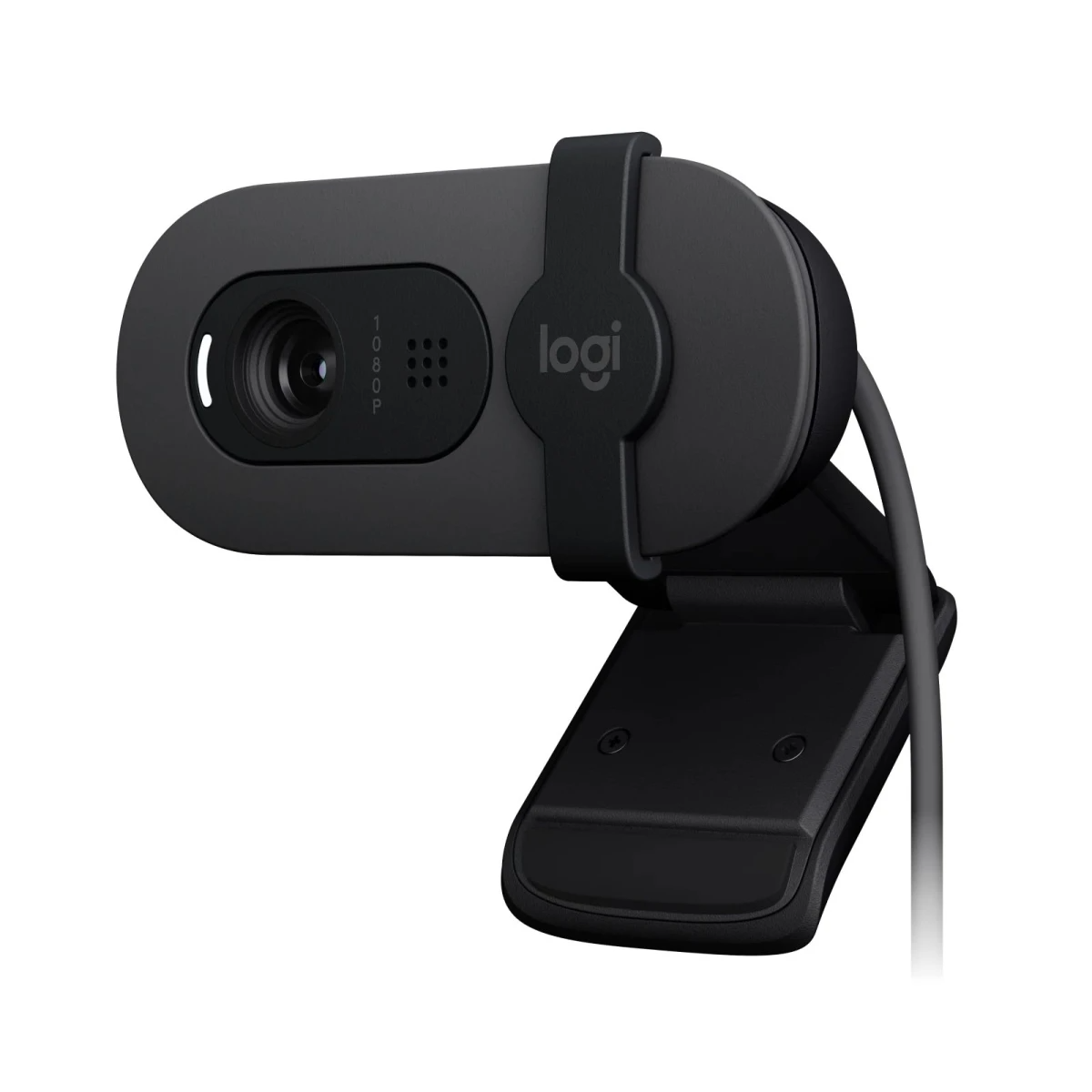 Logitech Brio 105 Full HD 1080p business webcam with auto light balance and integrated privacy shutter