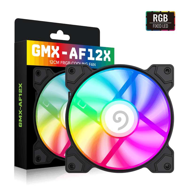 Gamemax Airforce AF12X 12CM FRGB PC Cooling FAN