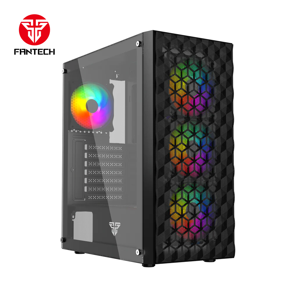 Fantech Aero 2 CG83 Middle Tower Black Gaming Case – iGeek Megastore
