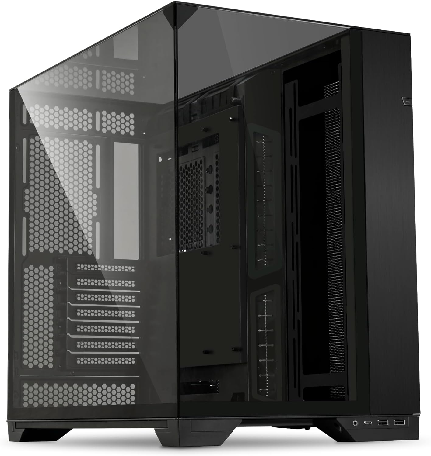 Lian Li O11 Vision -Three Sided Tempered Glass Panels  - Dual-Chamber ATX Mid Tower GAMING CASE