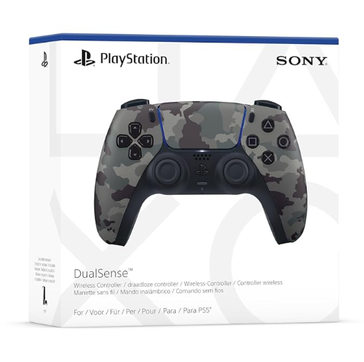 PlayStation 5 DualSense Wireless Controller -Gray Camouflage (PS5)